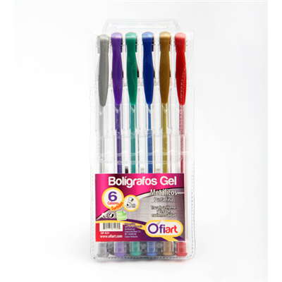 Bolígrafo Gel Metálicos